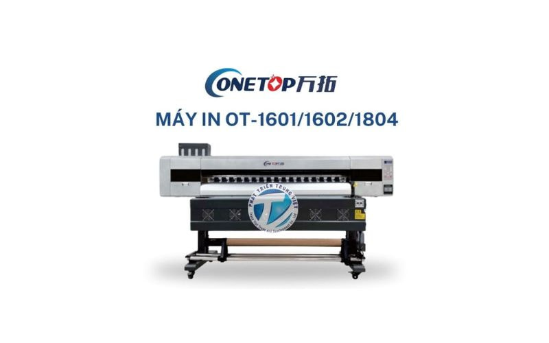 Máy in decal tem nhãn trong suốt OneTop